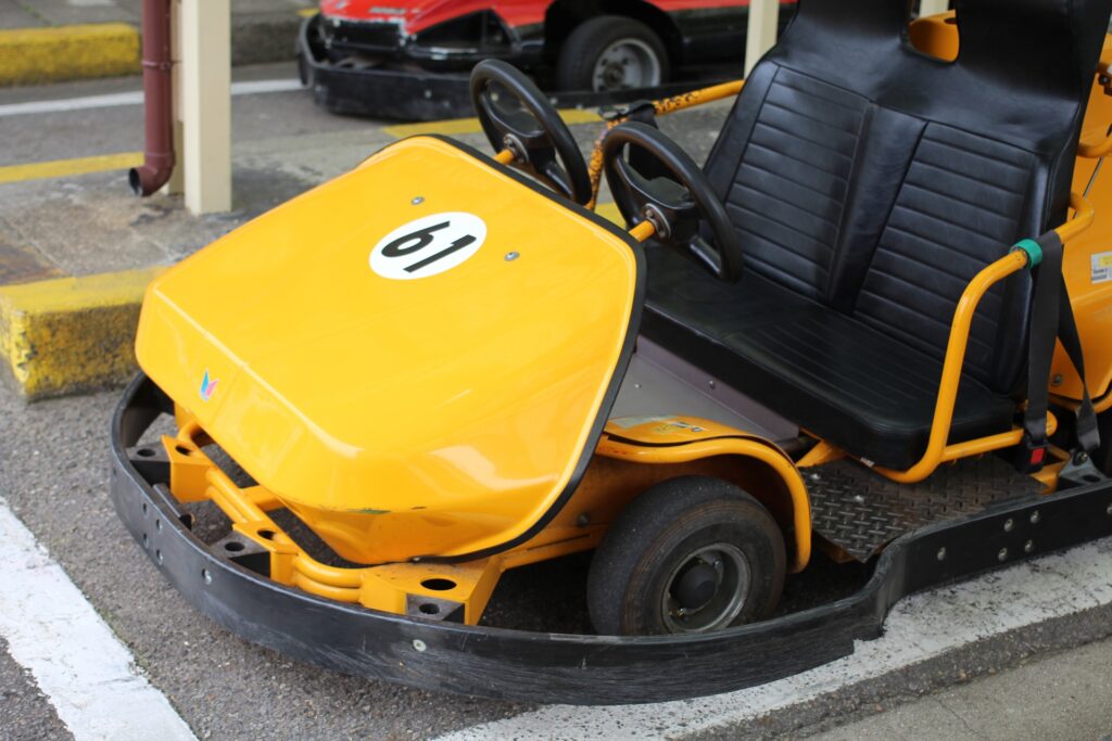 Go‑kart dành cho trẻ em và gia đình tại công viên Odaka