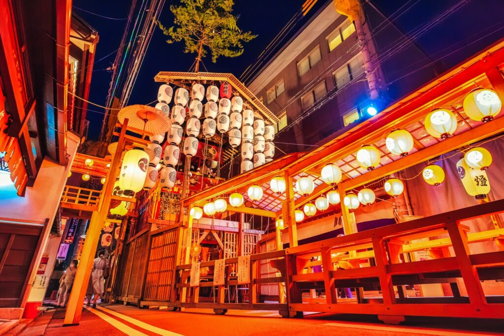 Diễu hành Yamaboko tại lễ hội Gion Kyoto