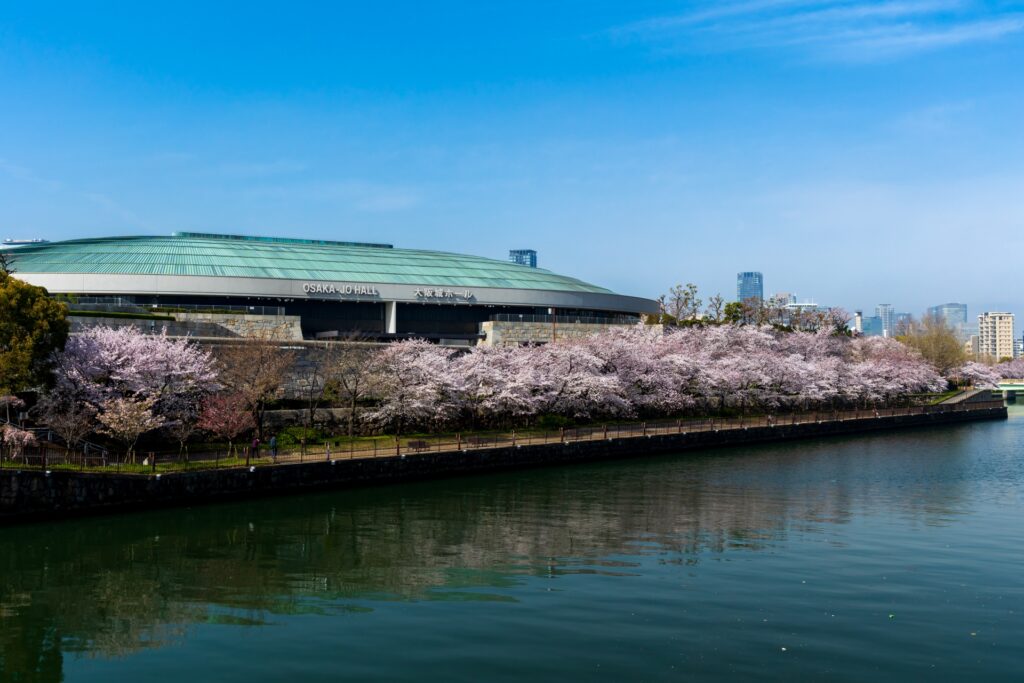 Hình ảnh công viên lâu đài Osaka
