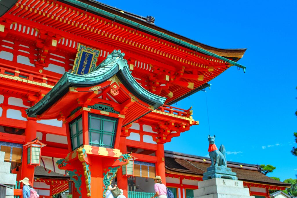 Hình ảnh đền Fushimi Inari Taisha ở Kyoto
