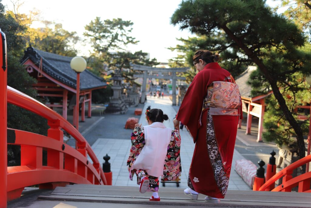 Hình ảnh đền Sumiyoshi Taisha ở Osaka
