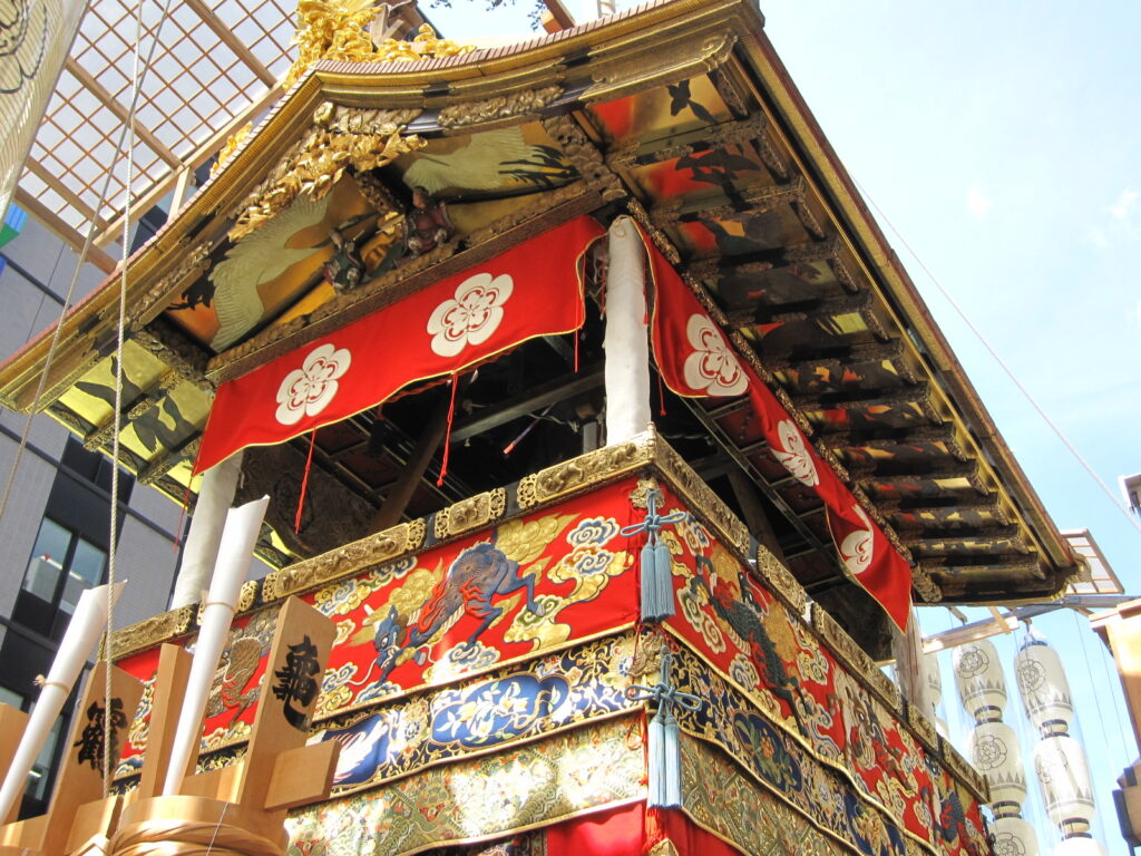 Diễu hành Yamaboko tại lễ hội Gion Kyoto