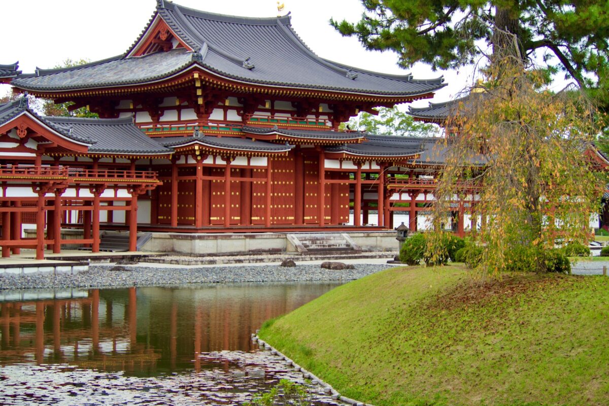 Hình ảnh đền Byodoin ở Uji Kyoto